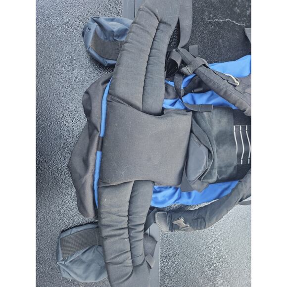 Lowe Alpine Contour Classic 90x15 Backpack - Blue - INTERNAL FRAME NOT INCLUDED - Picture 9 of 15